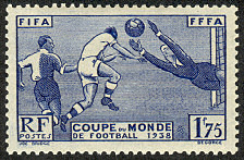 Image du timbre FIFA- Coupe du Monde de Football 1938