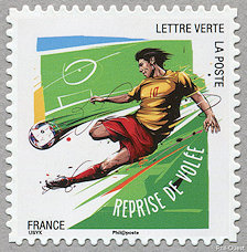 Image du timbre Reprise de volée