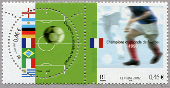 Image du timbre Championnat du Monde de Football