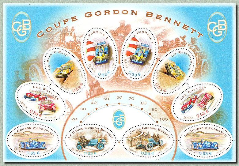 Image du timbre Coupe Gordon Bennett