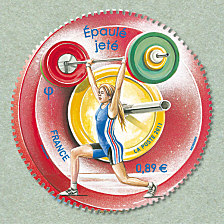 Image du timbre Epaulé-jeté