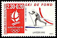 Image du timbre Ski de fond - Les Saisies
