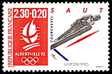Image du timbre Courchevel - Saut