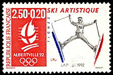 Image du timbre Ski artistique - Tignes - Ski artistique