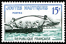 Image du timbre Joutes nautiques