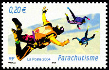 Image du timbre Parachutisme