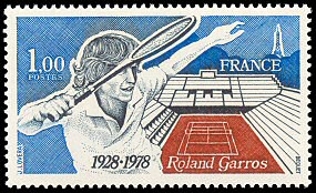 Image du timbre Roland Garros 1928-1978