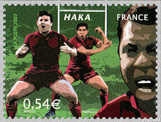 Image du timbre Le haka