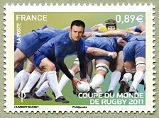 Image du timbre Sortie de mélée
