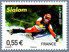 Image du timbre Slalom
