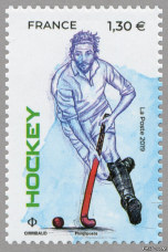 Image du timbre Hockey