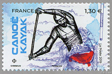 Image du timbre Canoë-kayak