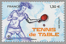Image du timbre Tennis de table