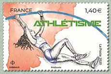 Image du timbre Athletisme