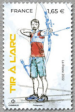 Image du timbre Tir à l'arc