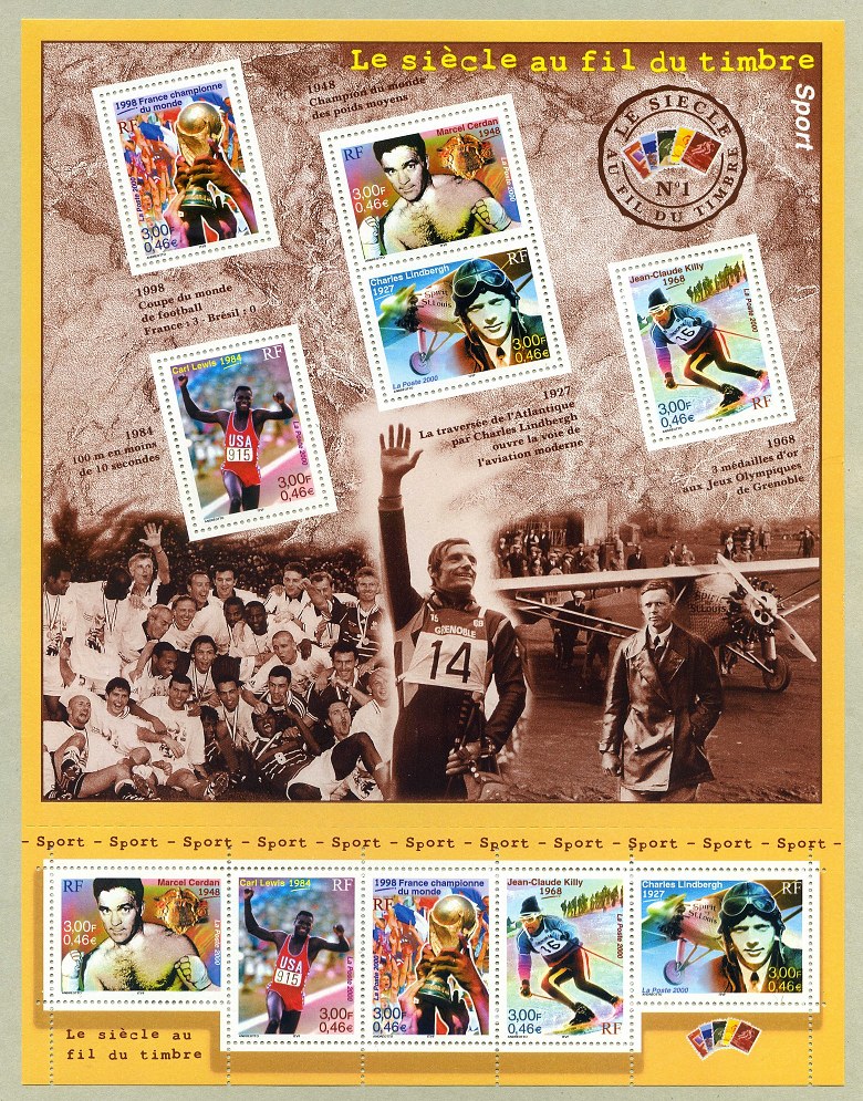 Image du timbre Le sport