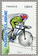 Image du timbre Paracyclisme