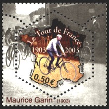 Image du timbre Centenaire du Tour de FranceMaurice Garin