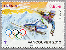 Image du timbre Ski alpin