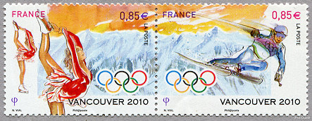 Image du timbre Vancouver 2010