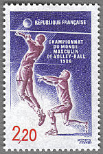 Image du timbre Championnat du monde masculin de volley-ball
