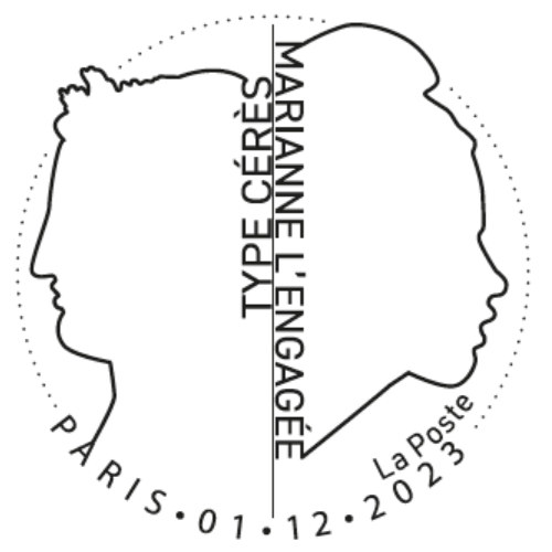 Carnet 12 timbres Marianne l'engagée - Lettre Verte - Couverture Philinfo  2022 - La Poste